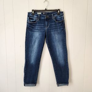 Kut From The Kloth Katherine Slim Boyfriend Dark Wash Jeans